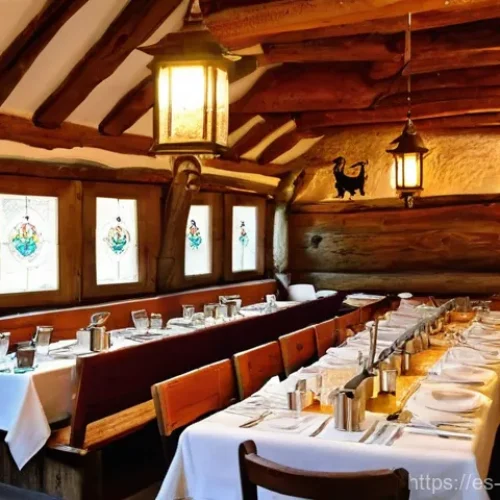 체코 전통과 문화 - **A Hearty Czech Tavern Feast**
    A vibrant, inviting scene inside a traditional Czech "hospoda" (...